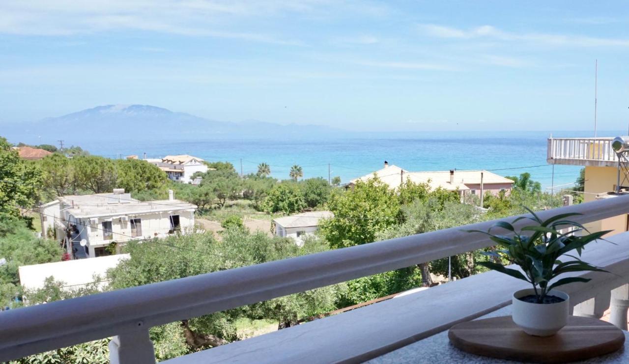 Andrikas Villa At Xenios Avlais Alykanas  Bagian luar foto