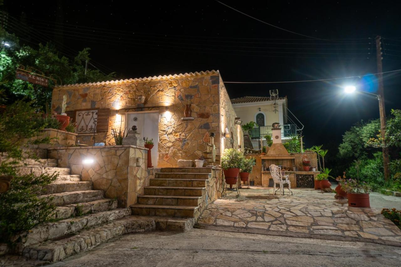 Andrikas Villa At Xenios Avlais Alykanas  Bagian luar foto